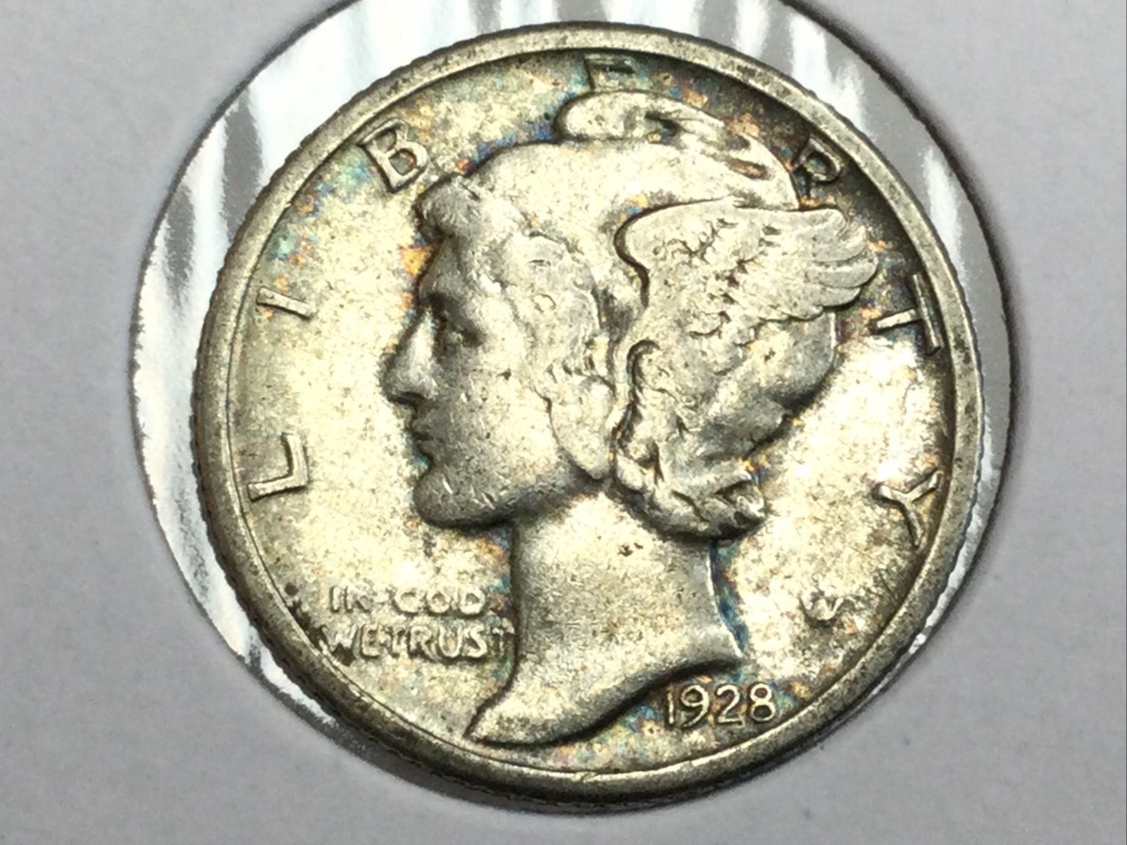 1928-P&S Mercury Dime pair in very fine