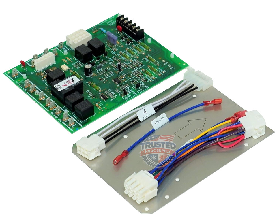 97L4801 NEW Furnace Control Board FULL UPGRADE KIT w/ wiring and instructions