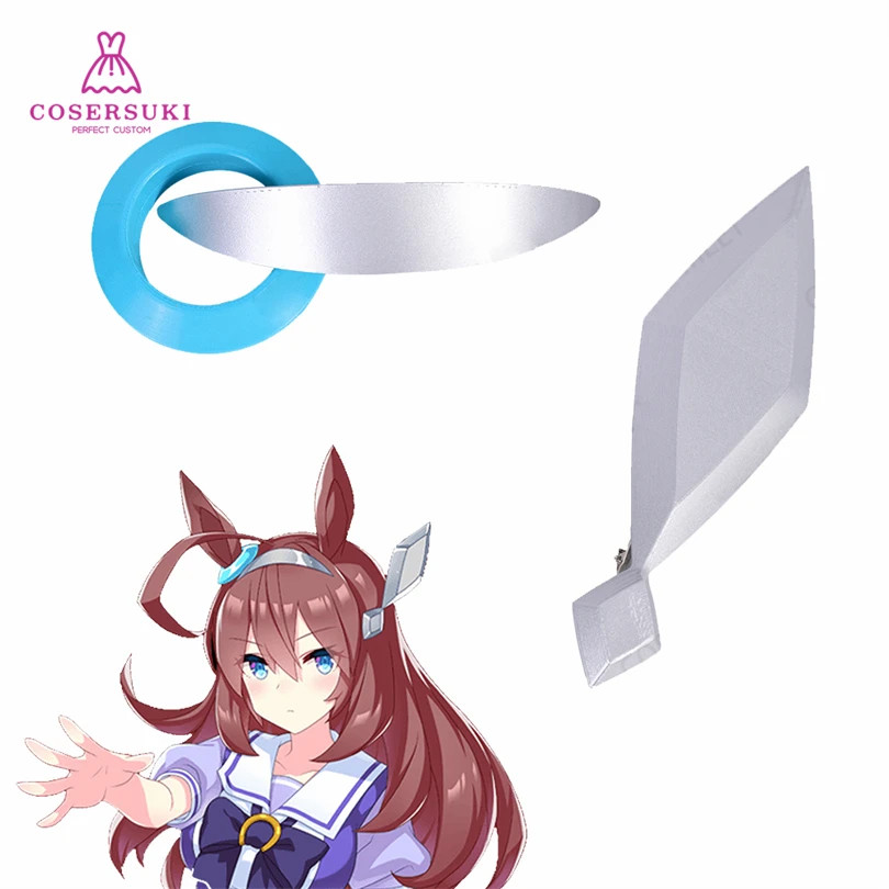 Uma Musume Mihono Bourbon Cosplay Headwear Halloween 3D Printing Hair Accessory