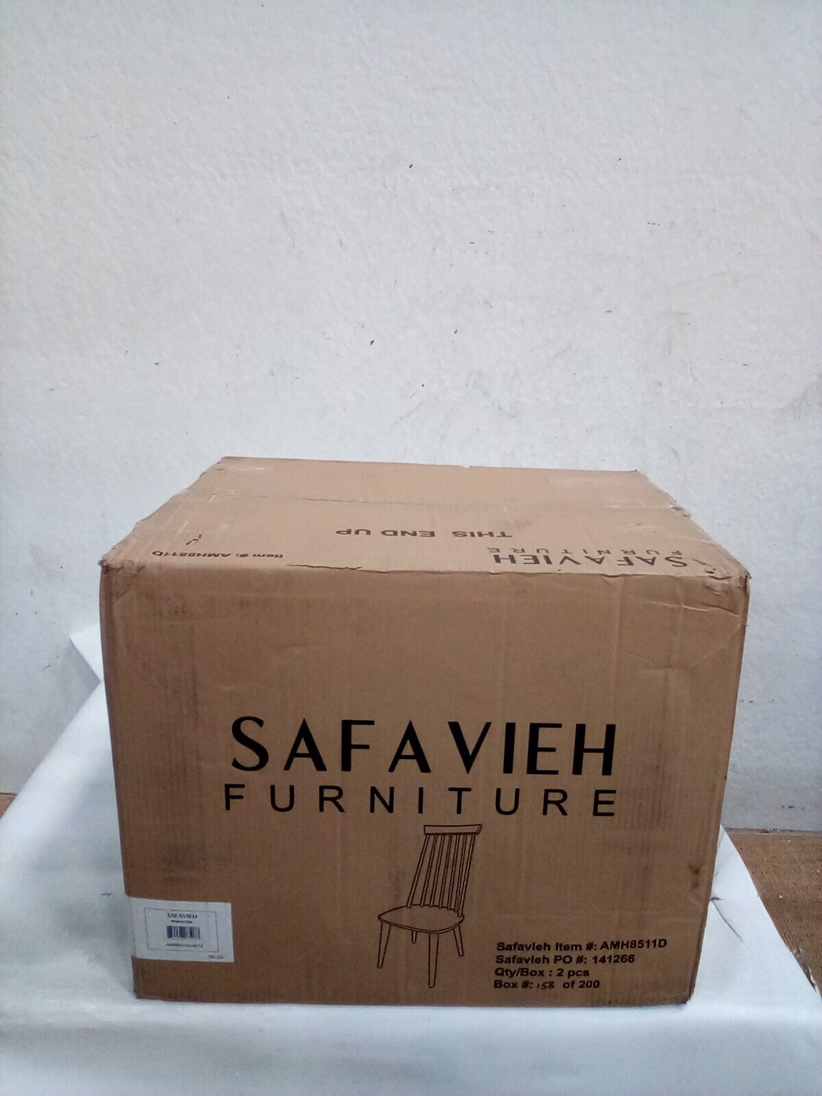 Safavieh BURRIS SIDE CHAIR, Reduced Price 2172728515 AMH8511D