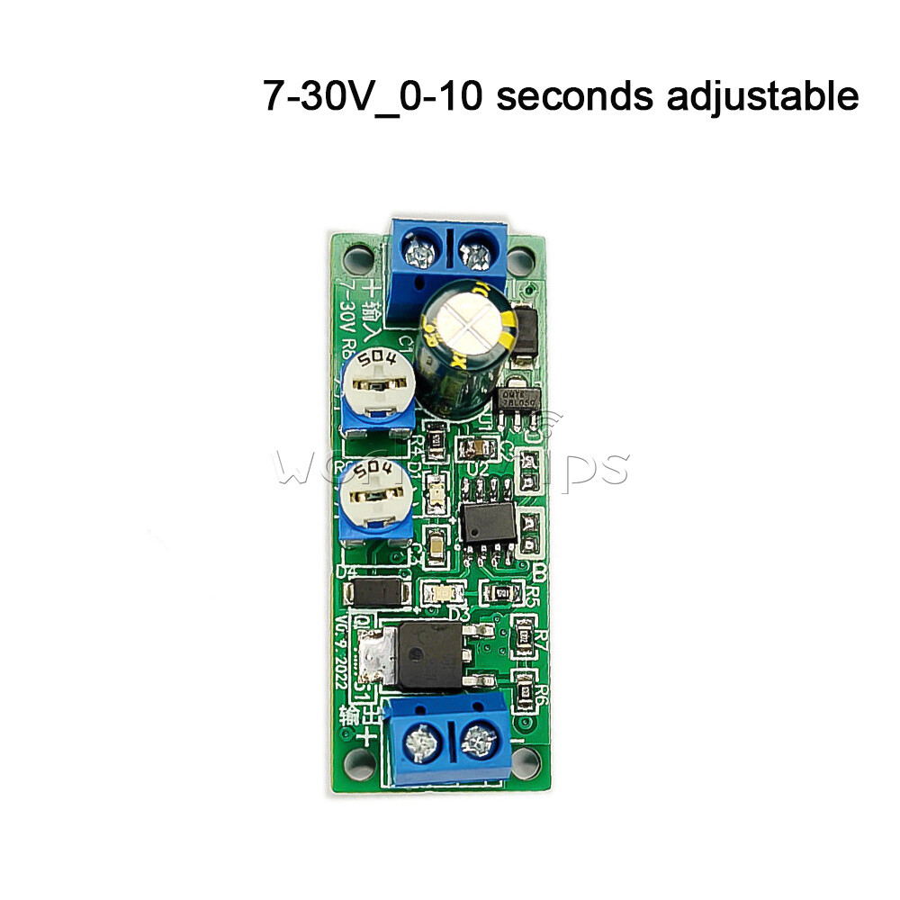 DC7-30V MOS Adjustable Cycle Timer Delay On/Off Switch Power Supply Relay Module