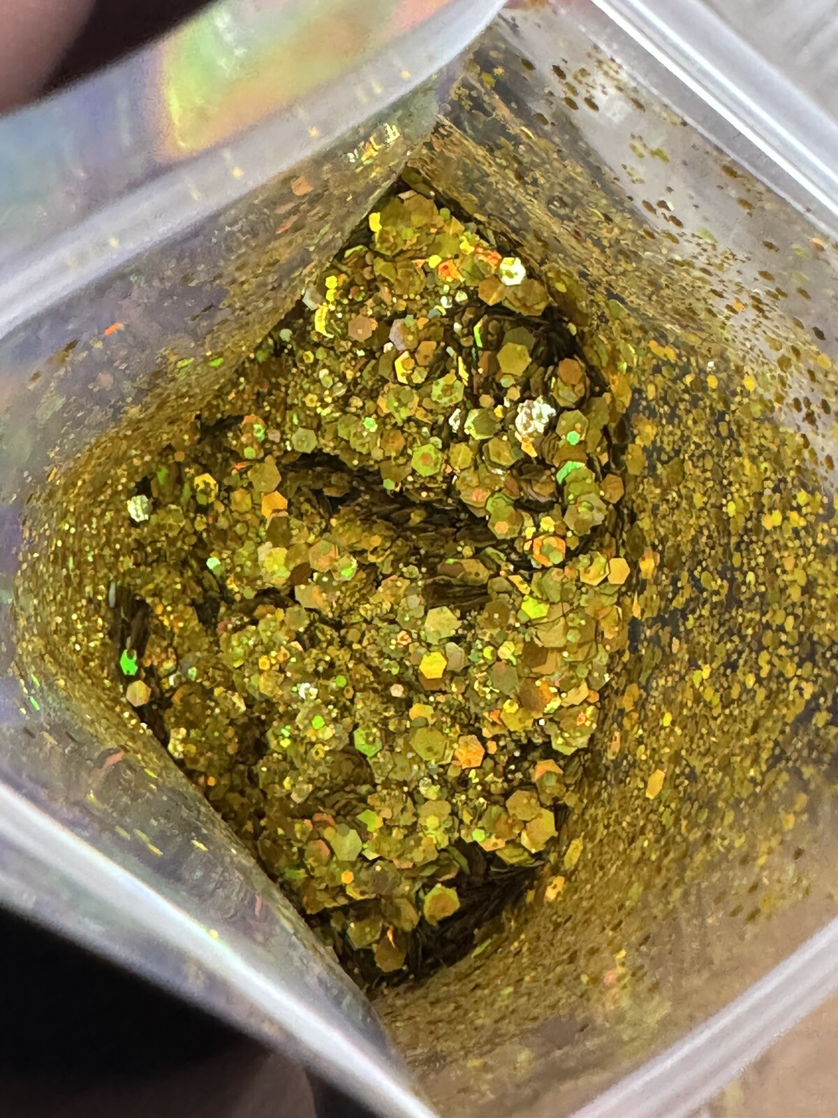 6g Chunky Gold/Yellow Crafting Glitter