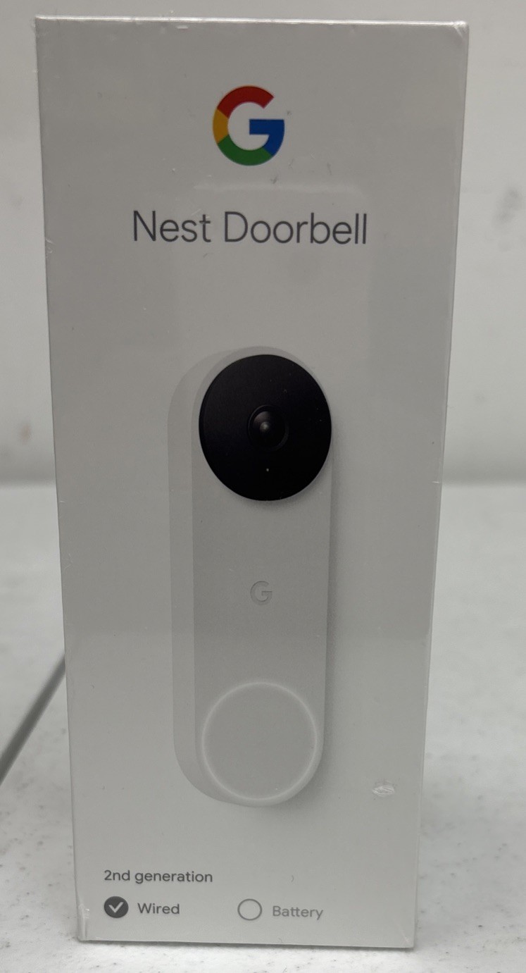 Google Nest Doorbell, Wired - Snow