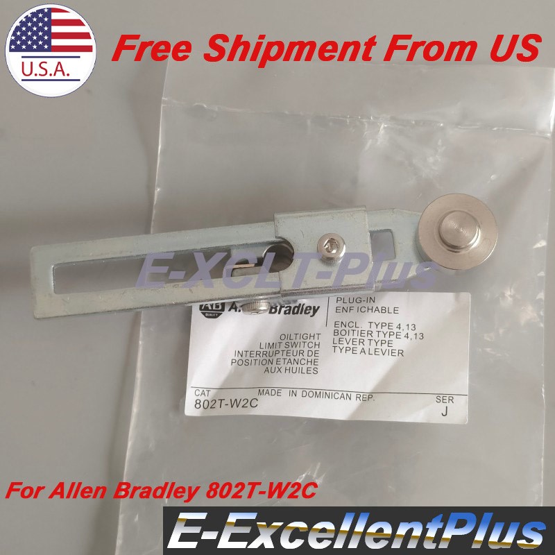 1PCS For Allen-Bradley 802T-W2C Limit Switch Lever Roller Arm 802TW2C USA Stock