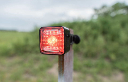 Hornady HIT Indicator Steel Target Stand Mounted Red LED Shot Impact Marker PRS