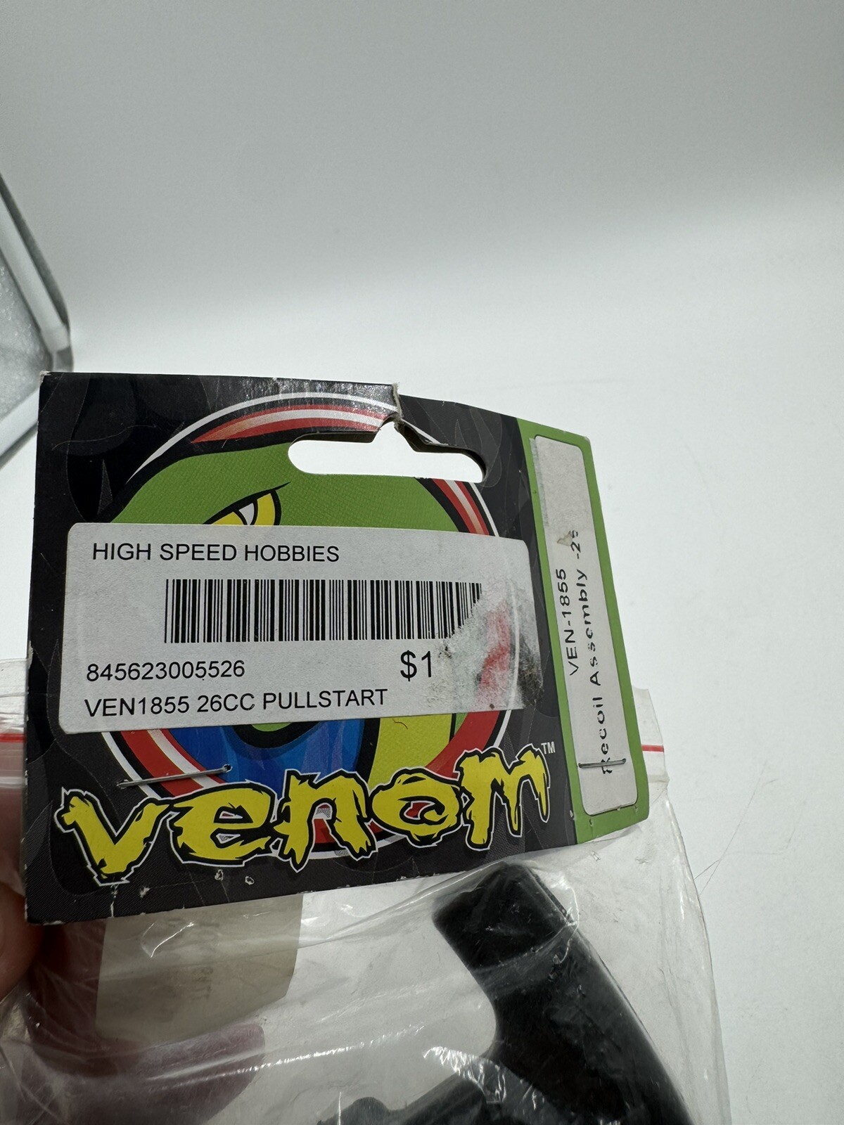 Venom Ven1855 26cc Pull Start Marine Engine Recoil Assembly Rc Boat