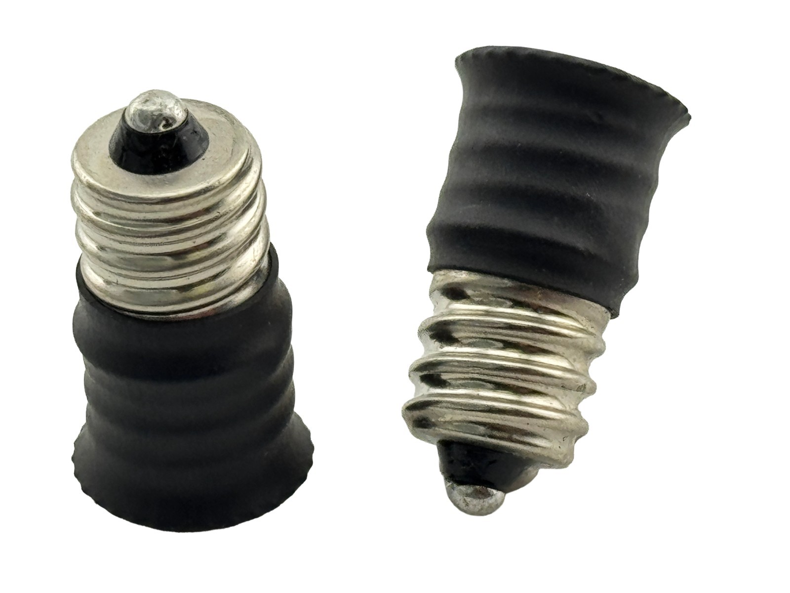 Rebaydo 2pcs E12 to E12 Socket Extender Adapter