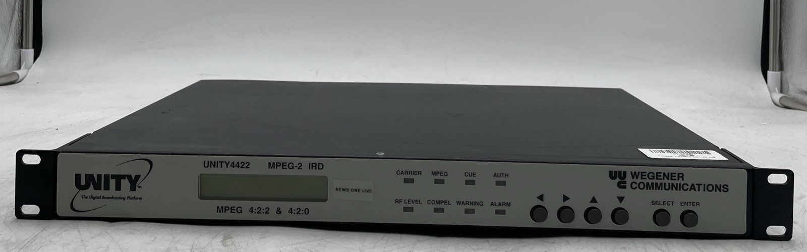 Wegener Communications IRD Unity 4422 Video Receiver Decoder