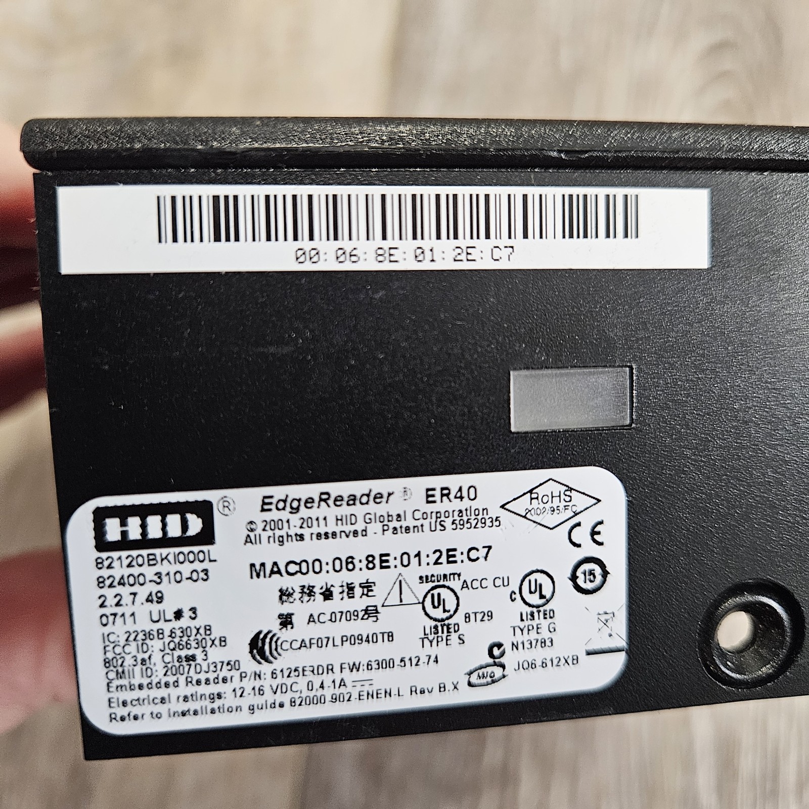 Lenel HID Edge E400 Network Controller Card Reader 8200BKEL