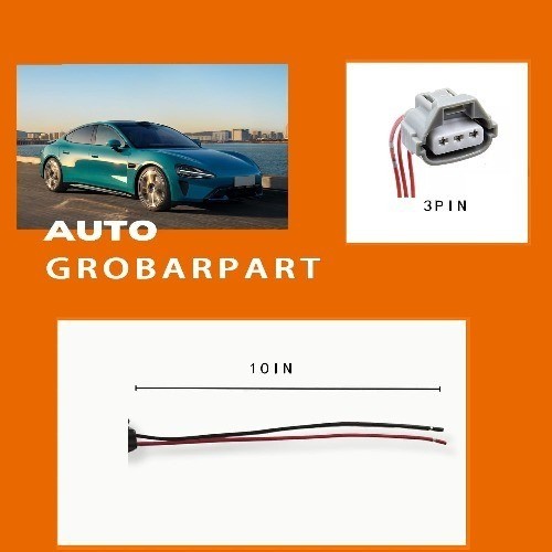 2 PCS FRONT Turn Signal Light Parking Light Bulb Socket Connector Pigtail Compat
