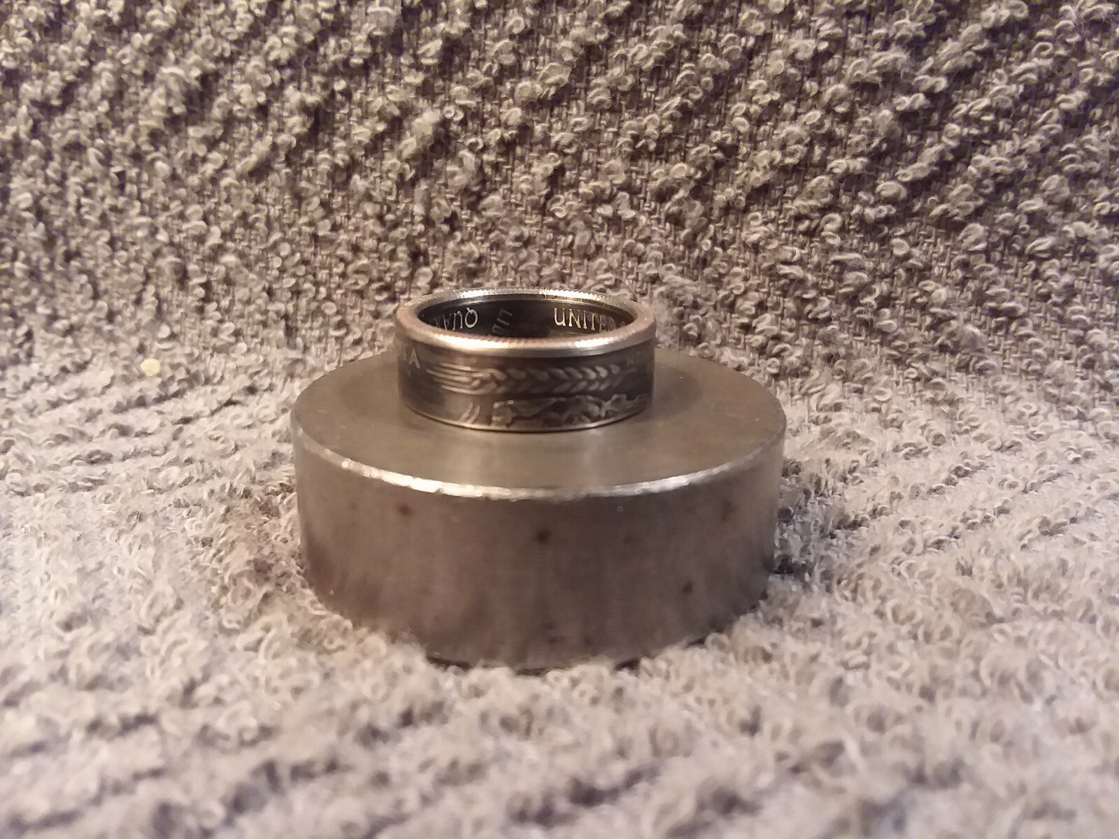 SOUTH DAKOTA State Washington Quarters coin ring 6 (2006)