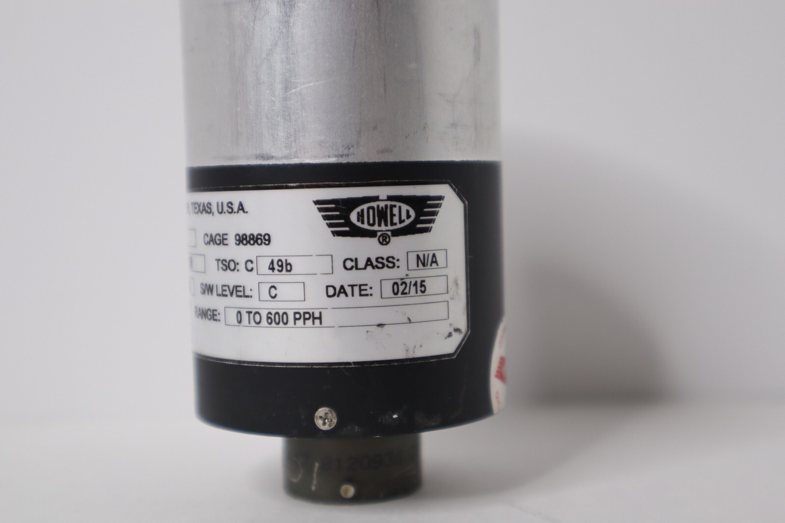 Howell Instruments H9930A-101 Fuel Flow Indicator (28 VDC)