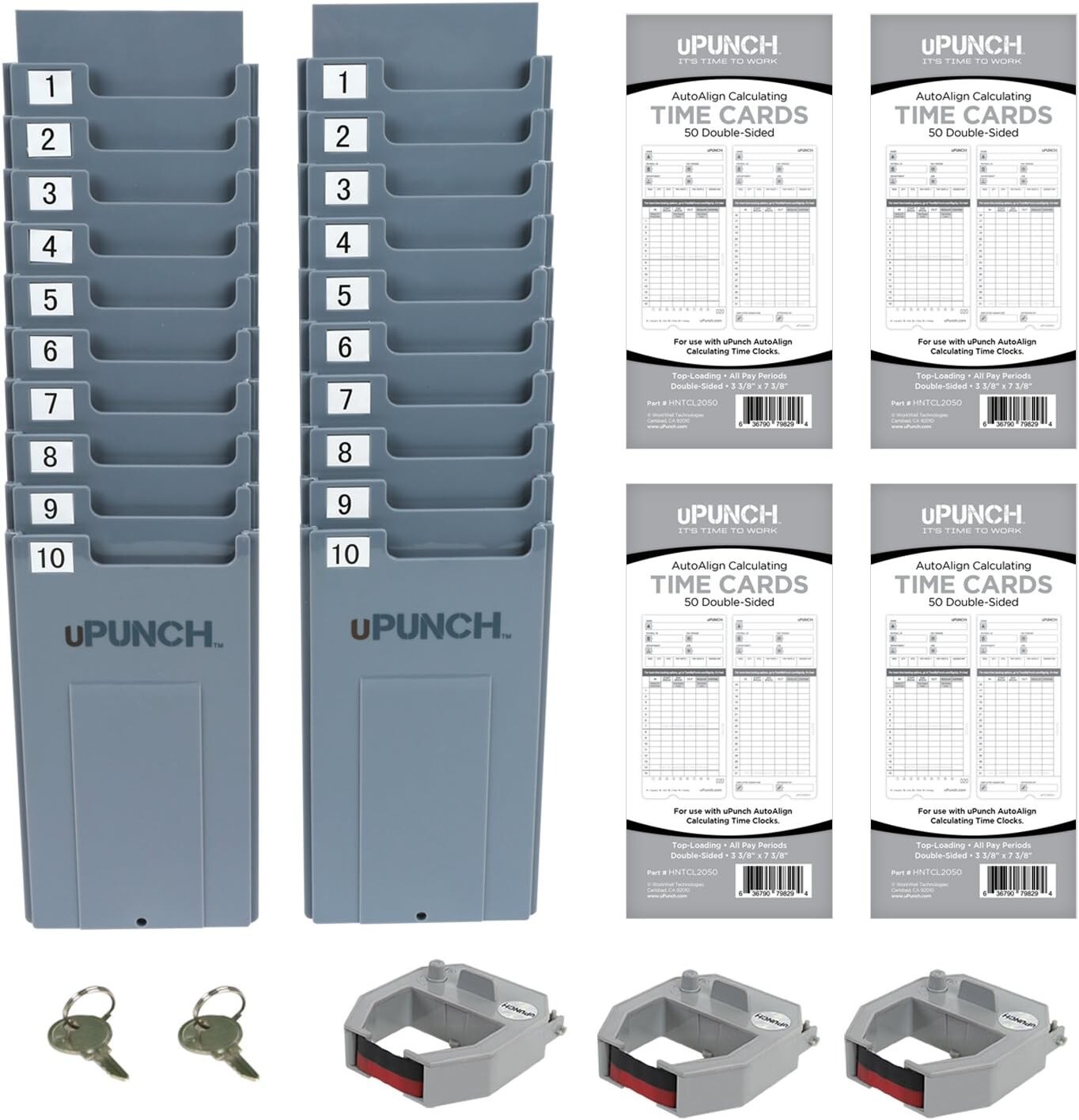 Advanced Time Clock Bundle for Small Business: Accurate Punch Tracking Solution