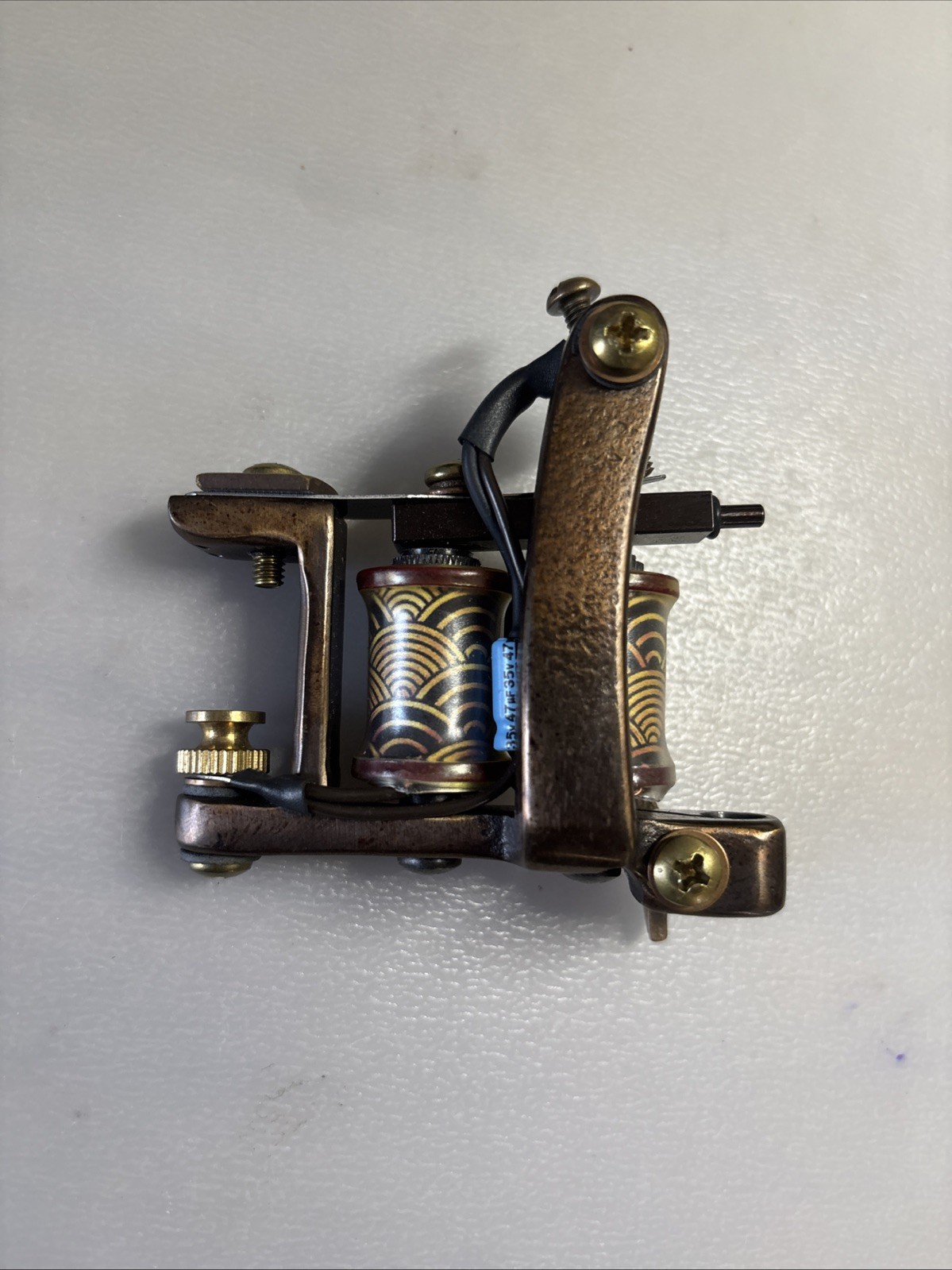 Bulldog Handmade Iron Liner Tattoo Machine By M.Metaxa USA