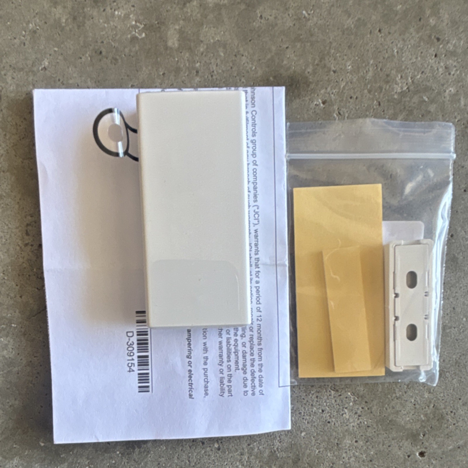 RAMATEL PG P08303 Wireless Door Sensor Indoor White Battery MPN P08303