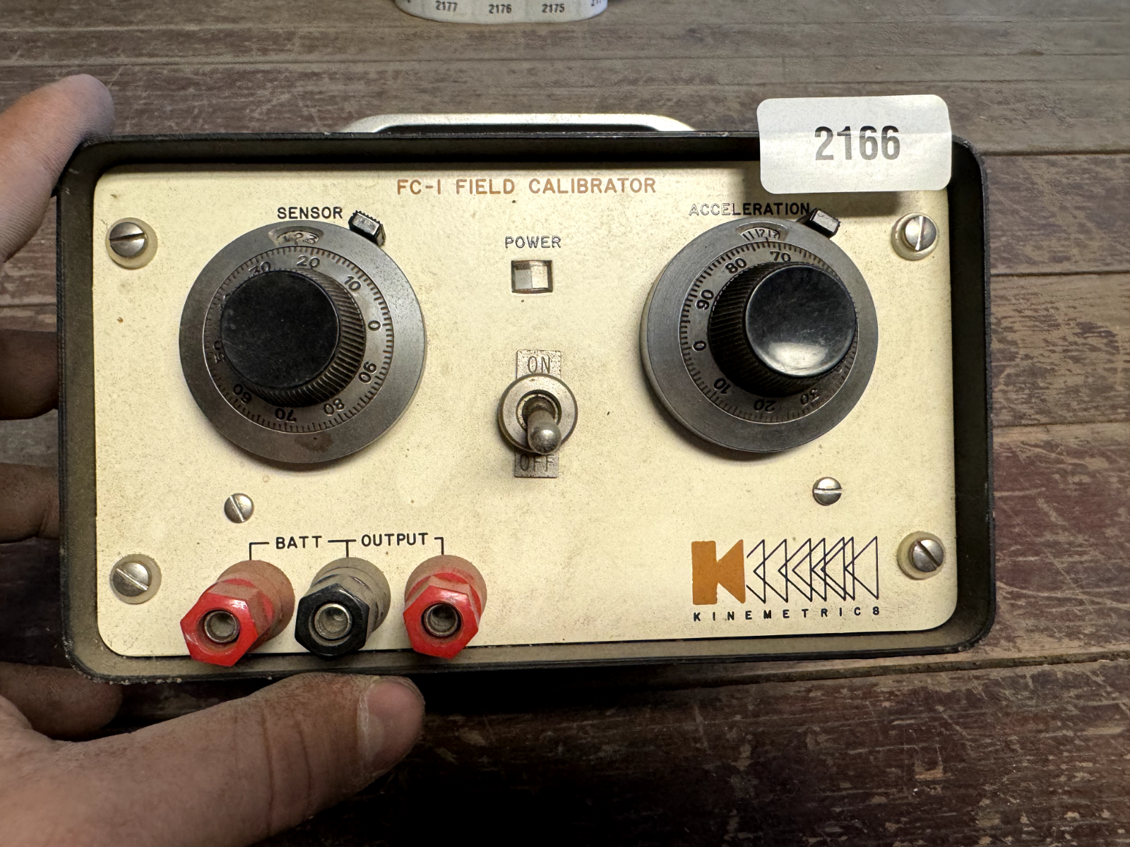 Kinemetrics FC1 Feild Calibrator