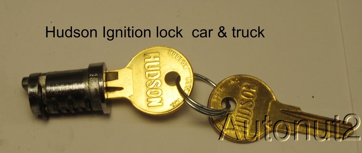 Hudson Lock ignition 1935 1936 1937 1938 1939 1940 1941 1942 1946 `1947 to 1954