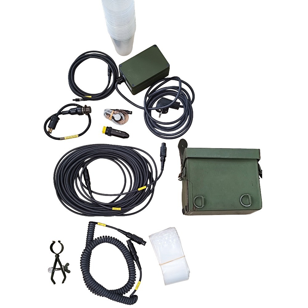 Radiation Measuring Equipment for KL/PDR 7000 Cable, Probe, Carry Case, Power Supply