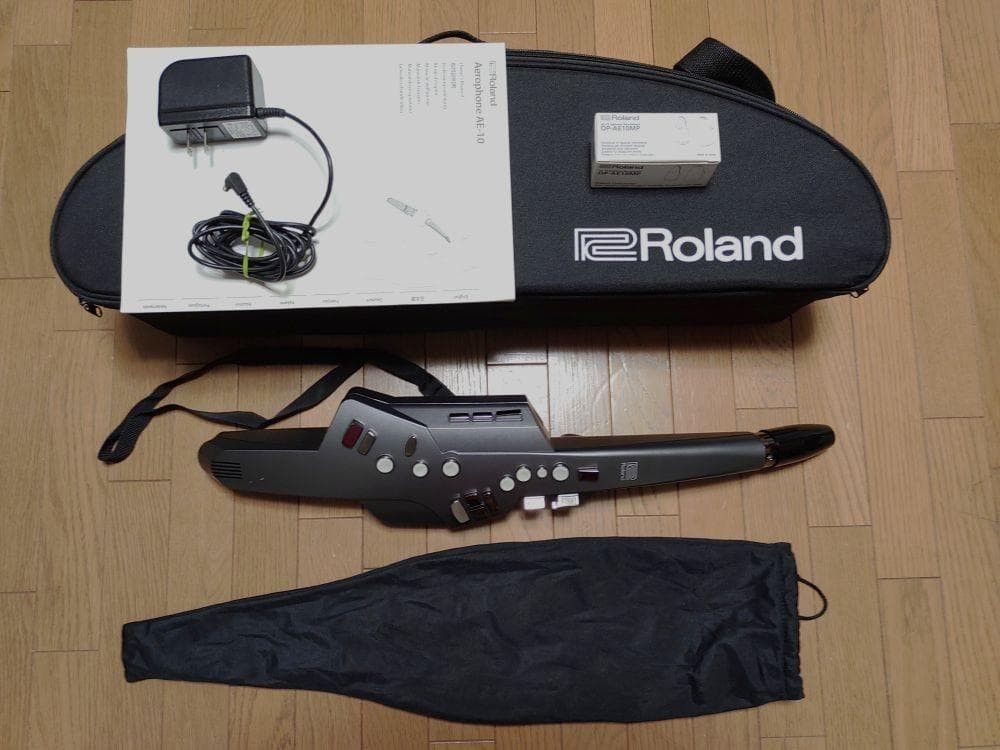 Roland Aerophone AE-10 Digital Wind Instrument Electronic Saxophone w/ Case Kit