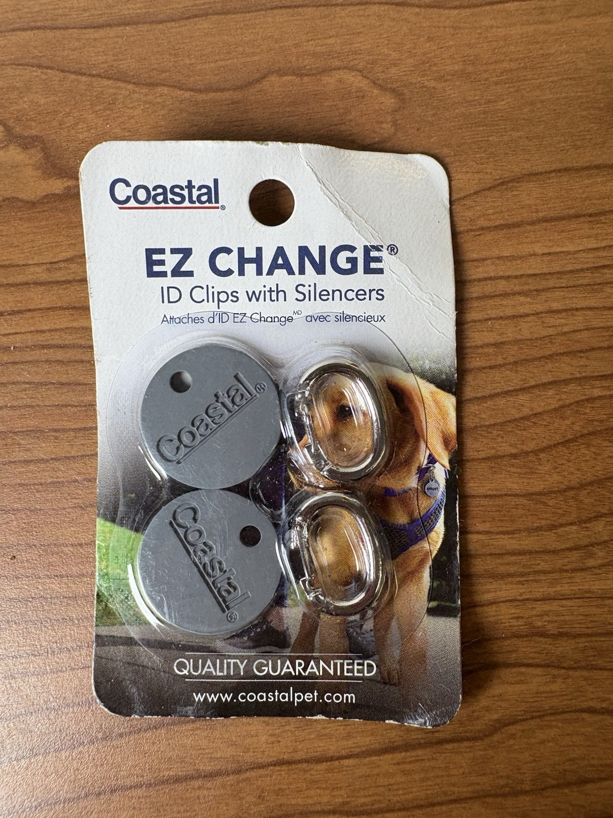 EZ Change Dog I.D. Clip with Silencer