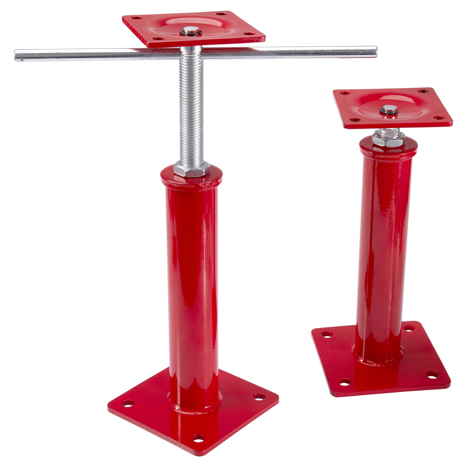 2 Pack House Jacks for Leveling Crawlspace - 11 to 16 Inch Adjustable Support