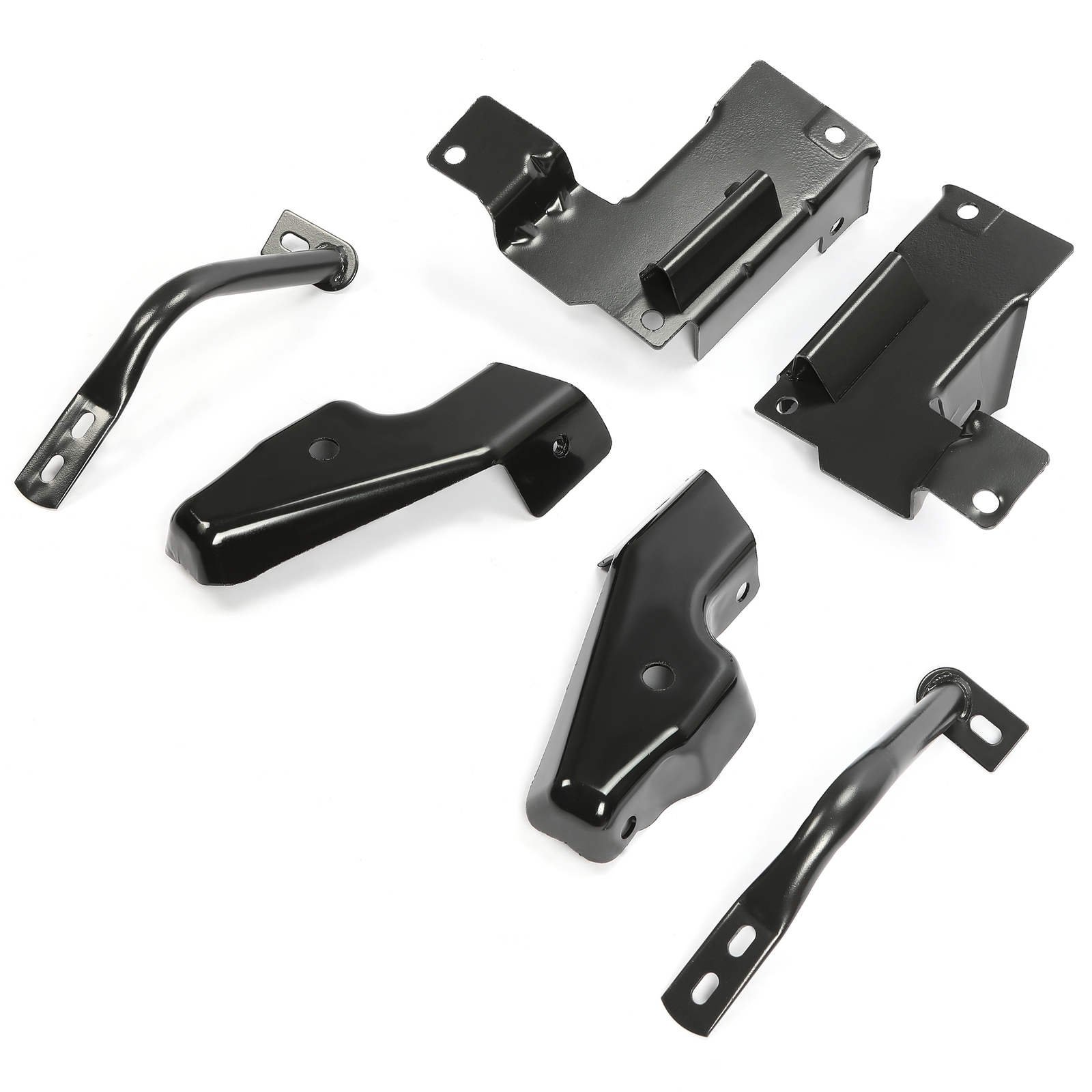 For 2003-2006 Silverado 1500 2500 Front Bumper Mounting Support Brackets Braces