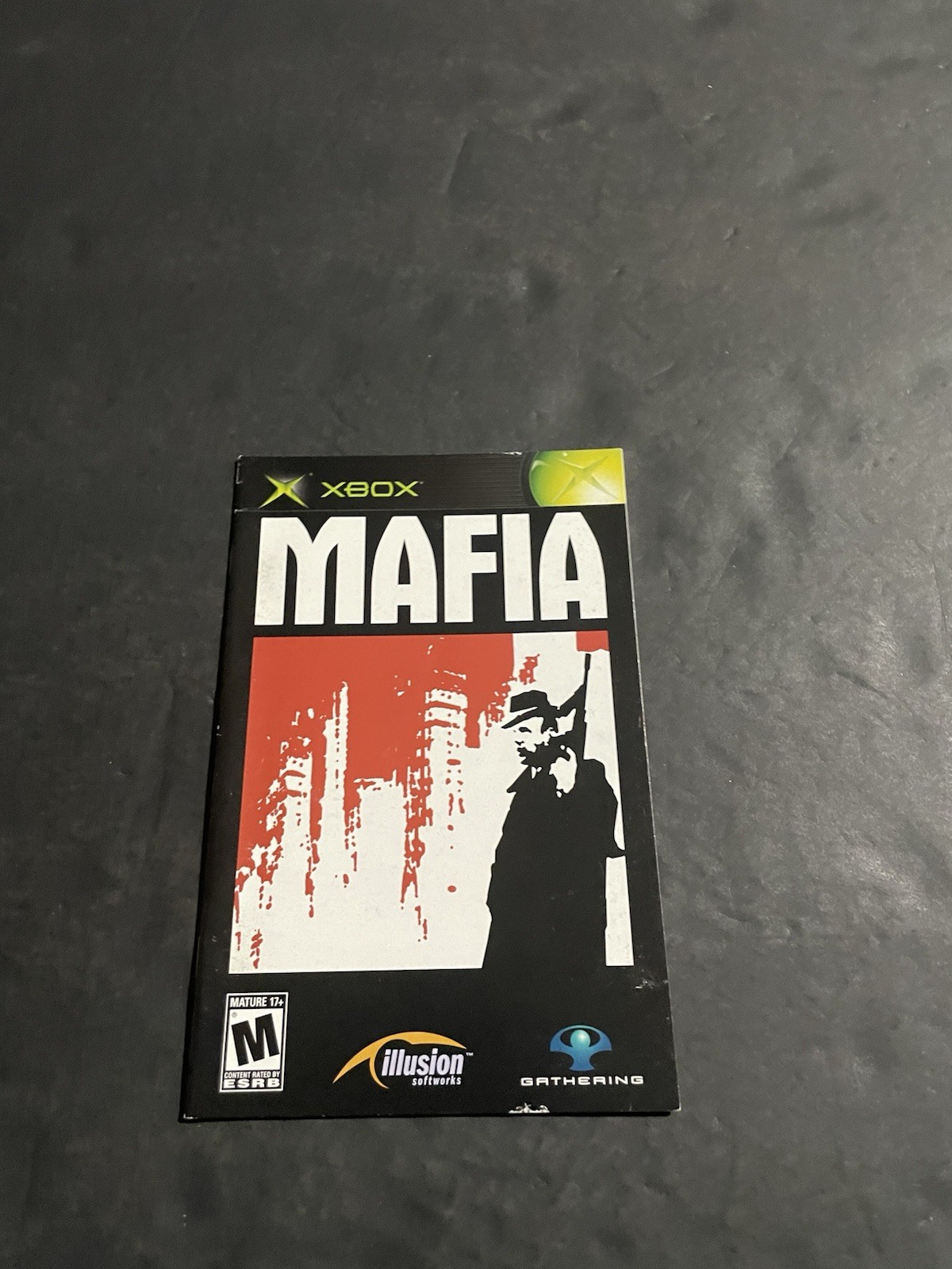 Mafia Xbox Manual only