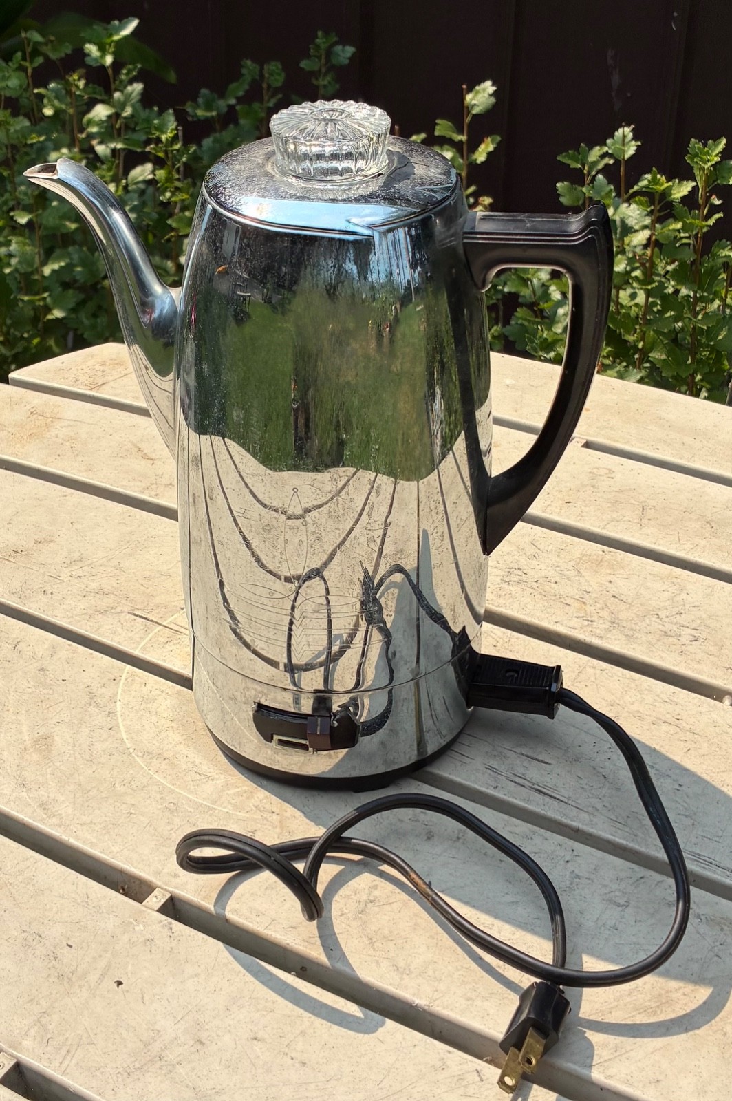 VINTAGE  COFFEE MATIC UNIVERSAL COFFEE POT PERCOLATOR -USA-8 CUP