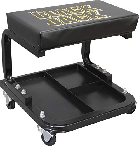 TR6100W BlackJack Rolling Creeper Garage/Shop Seat: Padded Creeper Seat