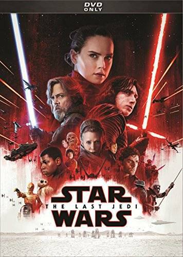 Star Wars: Episode VIII: The Last Jedi - DVD By Mark Hamill - GOOD
