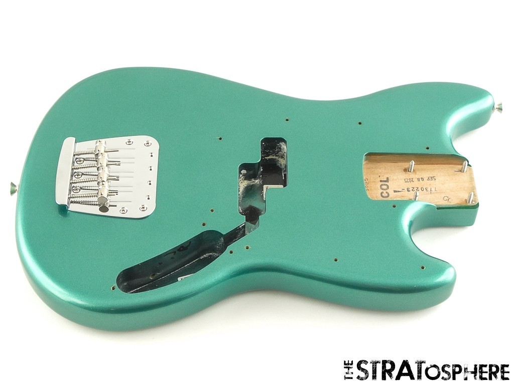 Fender American Professional Classic Mustang Bass BODY & HARDWARE Sherwood Green