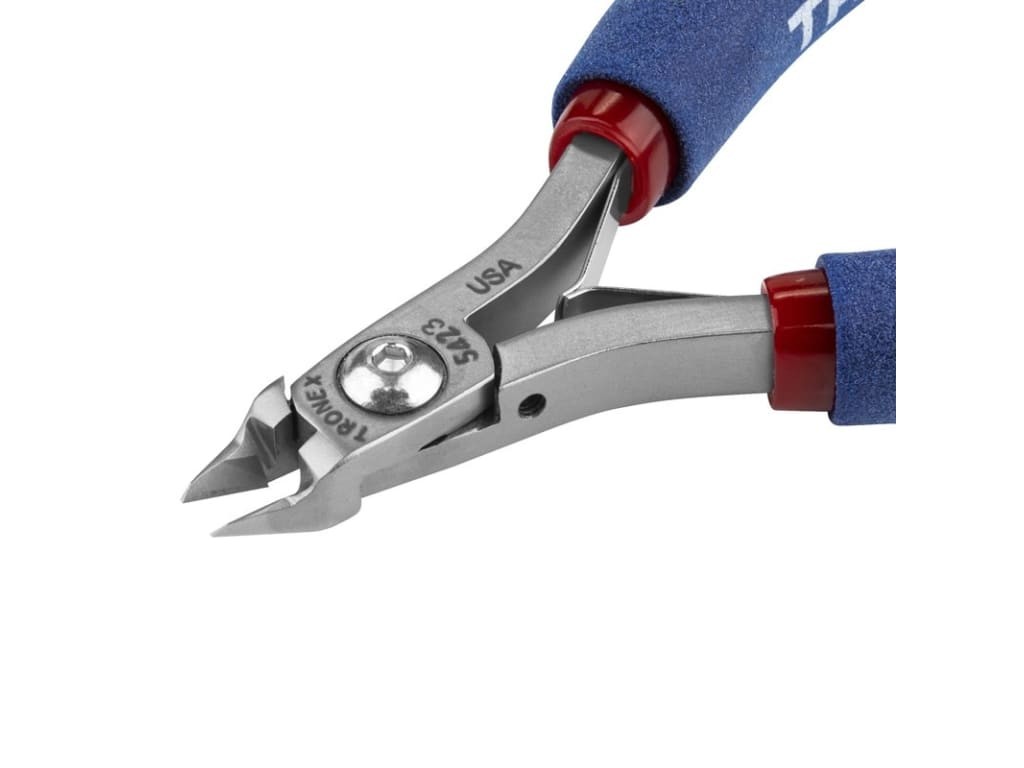 Tronex 5423 - Cutter, Miniature Taper Head, Relief, Razor Flush, ESD Safe, 38 -