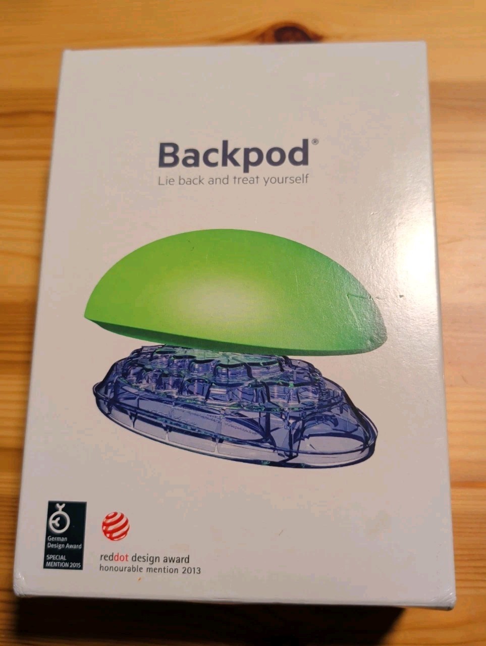 Bodystance Original Backpod Premium Treatment for Neck, Upper Back Pain w/Book