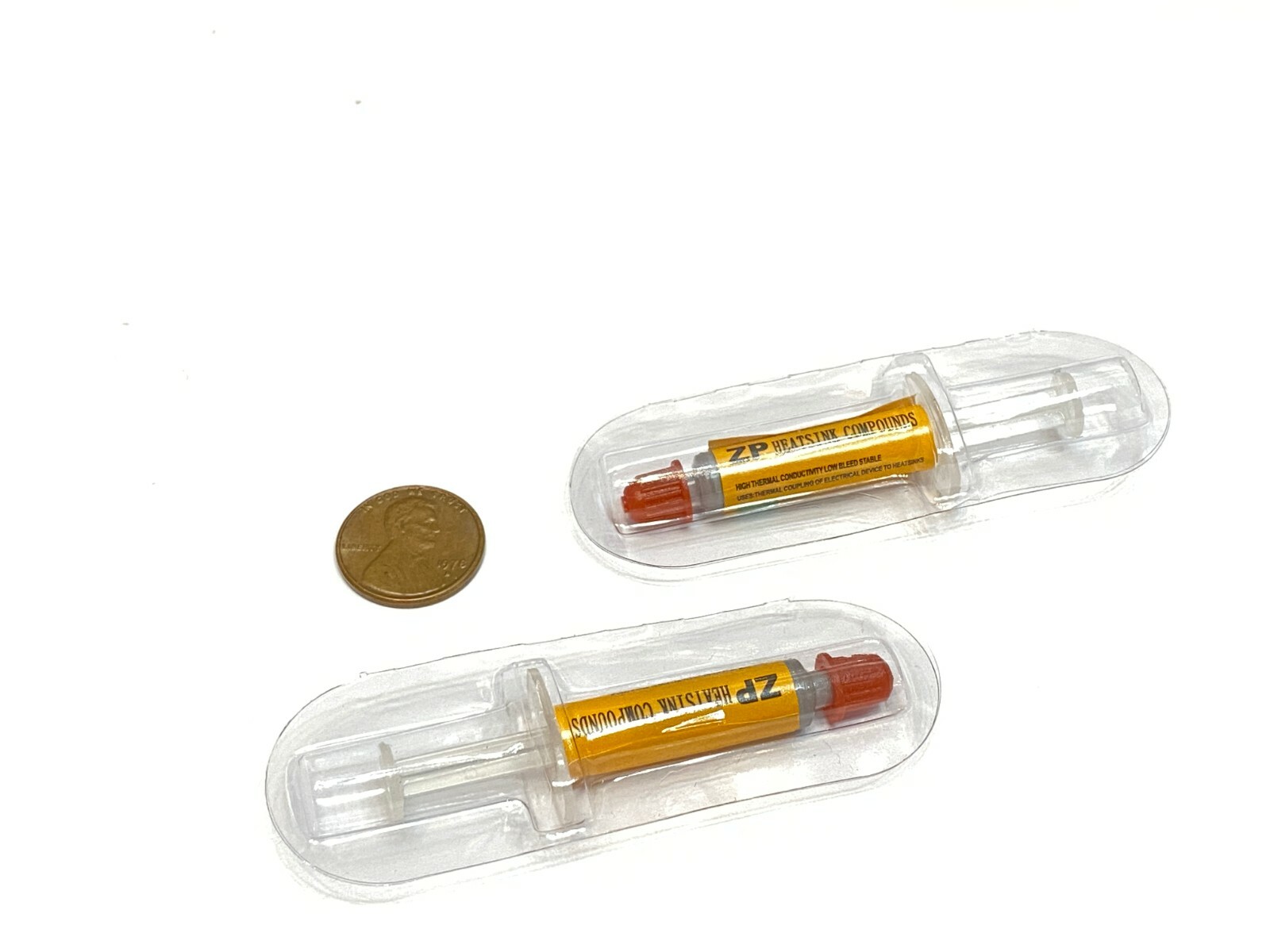 10 Pieces Silver Thermal Grease CPU Heatsink Compound Paste Syringe B24
