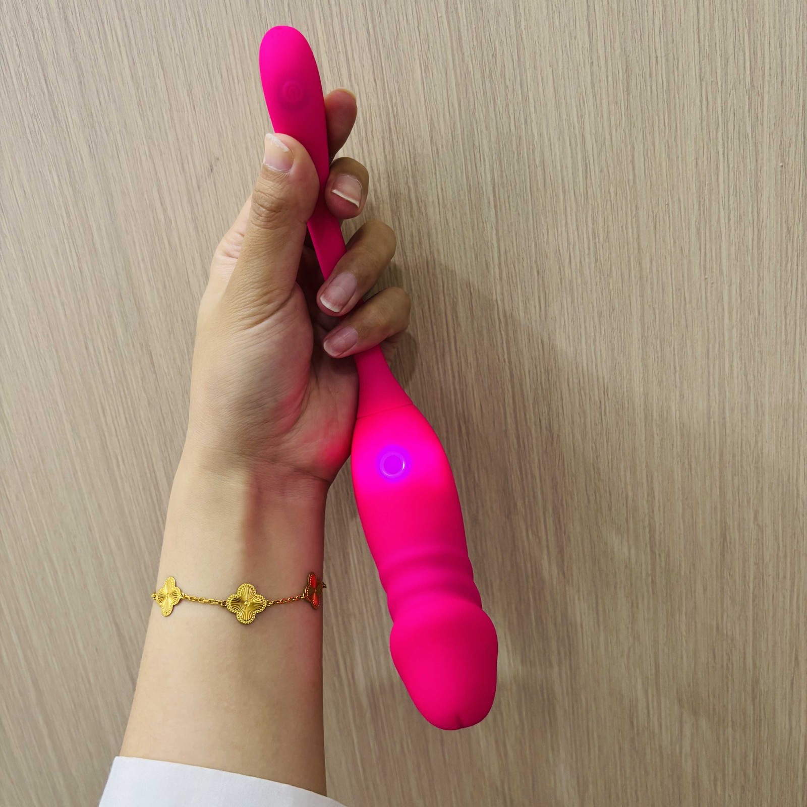 Wearable G-Spot Clit Vibrator Dildo Thrusting Massager Adult Sex Toys For Women