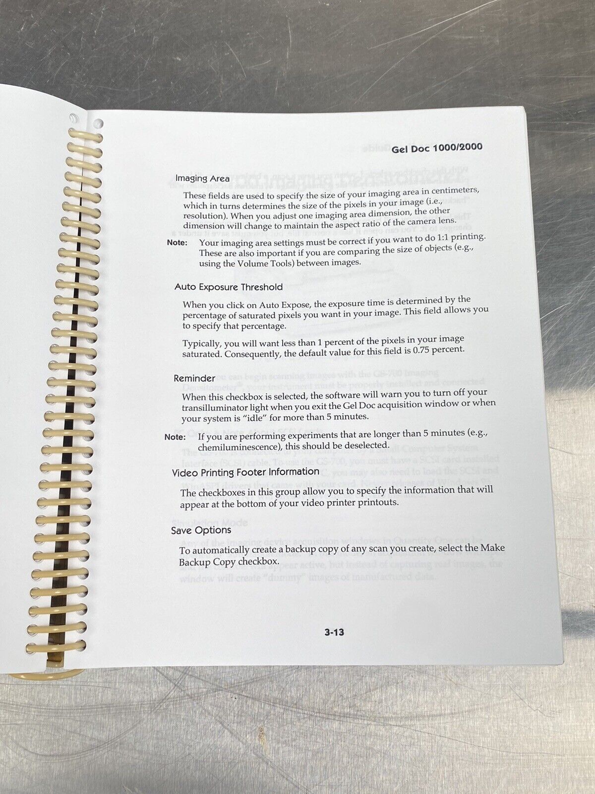 BIO-RAD Quantity One - Quantitation Software - Users Guide / Instruction Manual