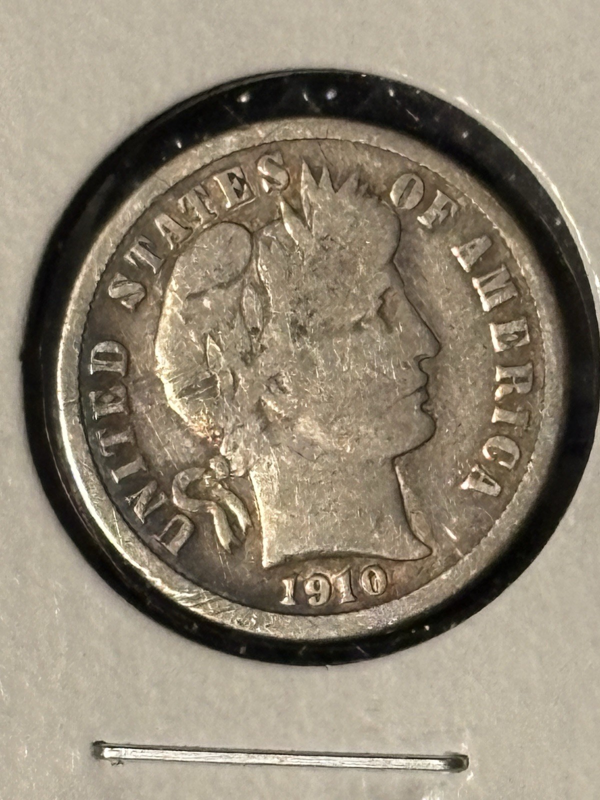 1910 Barber Dime
