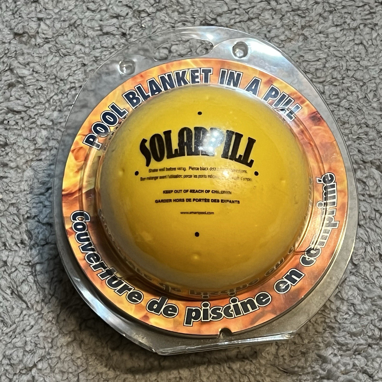 Solar Pill Swimming Pool Solar Blanket Aqua Pill NEW