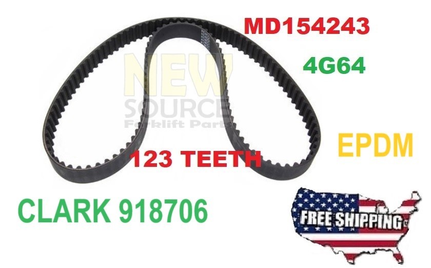 MD154243 MITSUBISHI 4G64 CLARK 918706  TIMING BELT (123TEETH) CD003