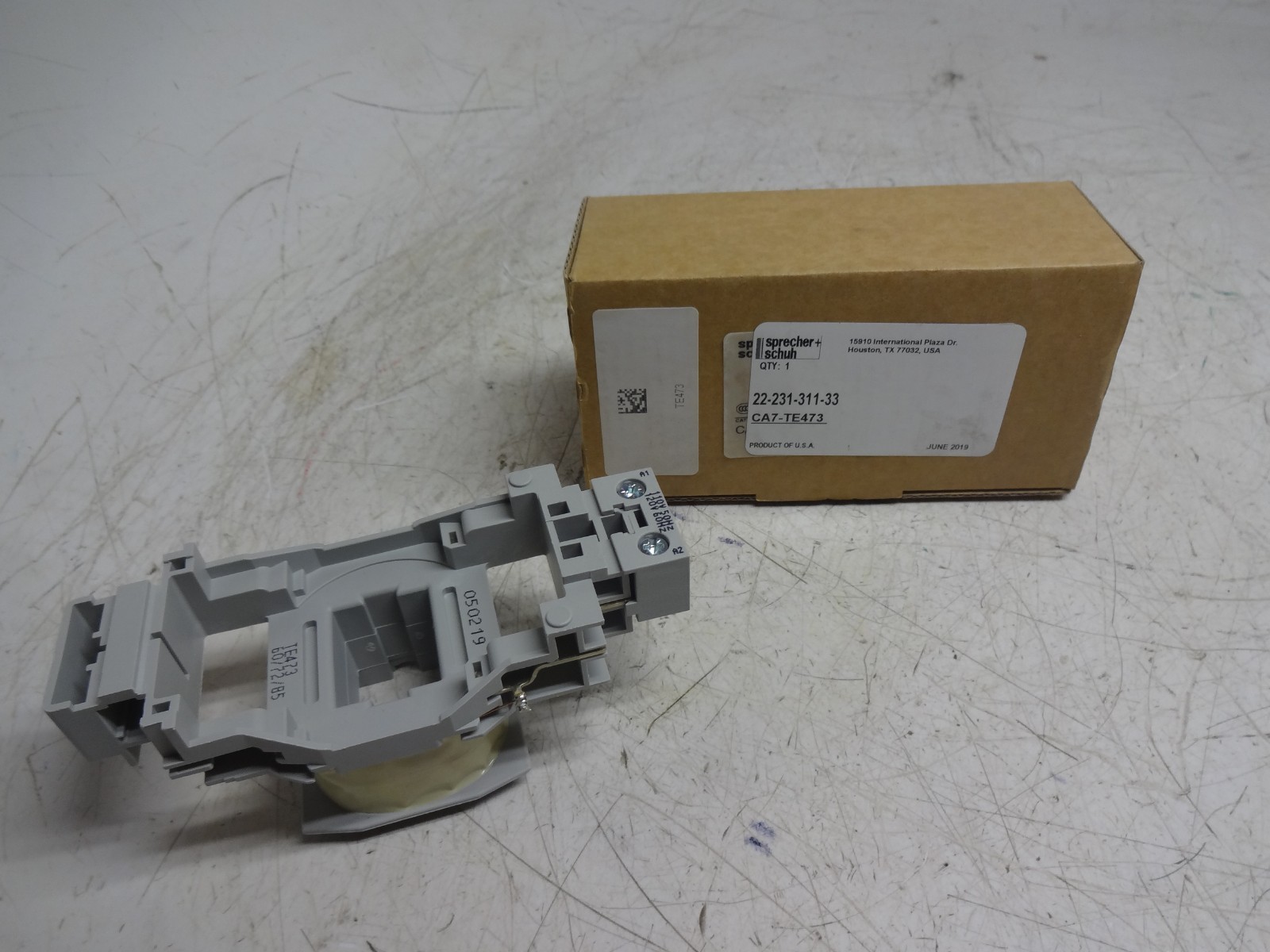 New Sprecher & Schuh CA7-TE473 / 22-231-311-33 Renewal Coil 110/120V, 50/60 Hz
