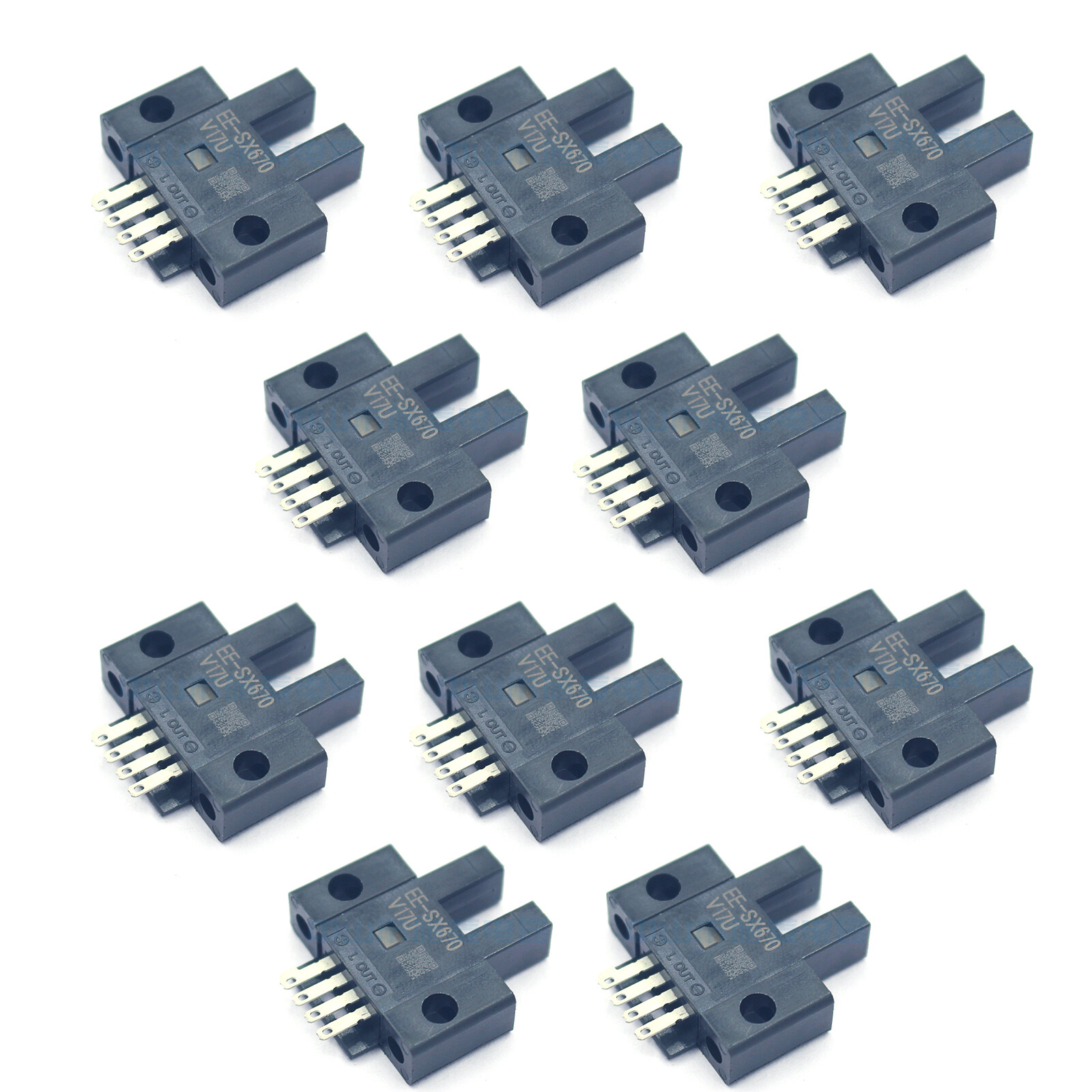 10pcs Lot of OMRON EE-SX670 Photoelectric Micro Sensor New Free Ship EESX670