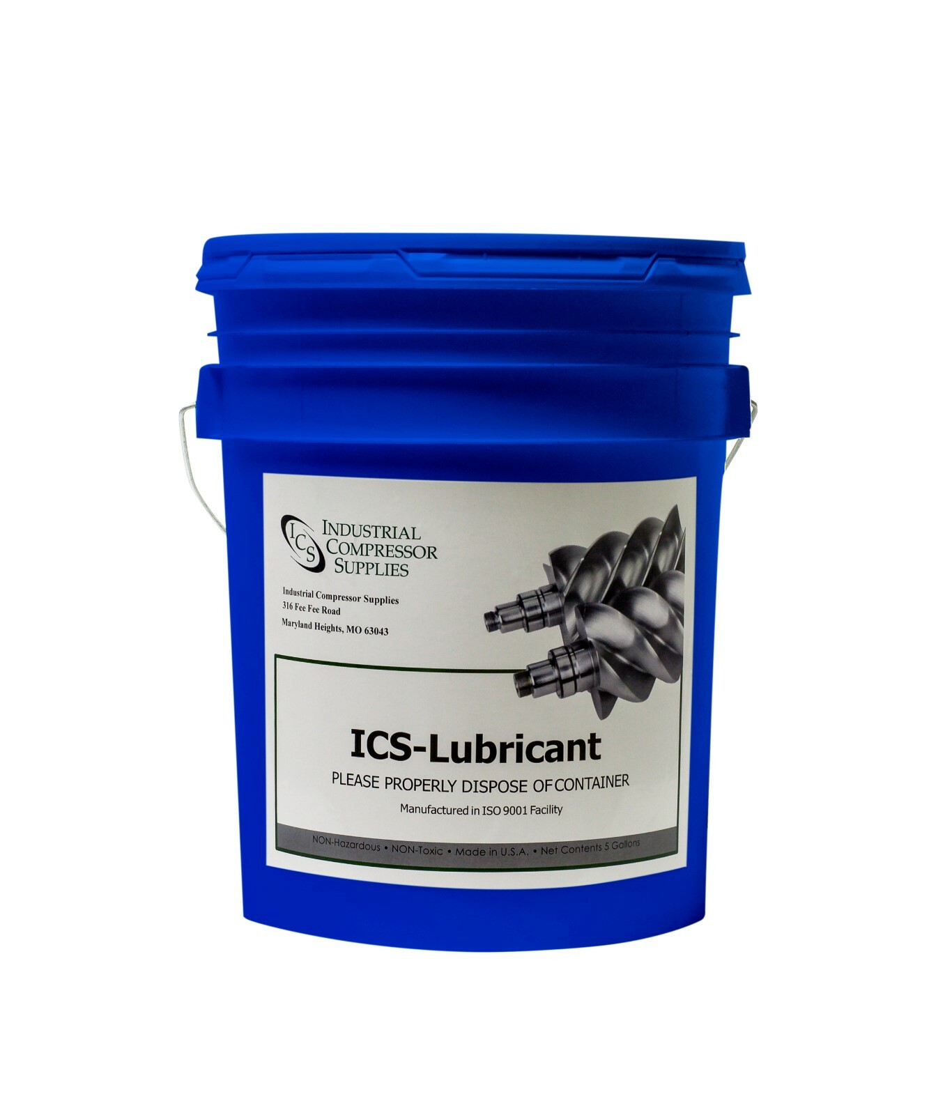ICS-S-460-5 Replacement Kaeser Lubricant 5 Gallon Bucket S-460 OEM EQUIVALENT