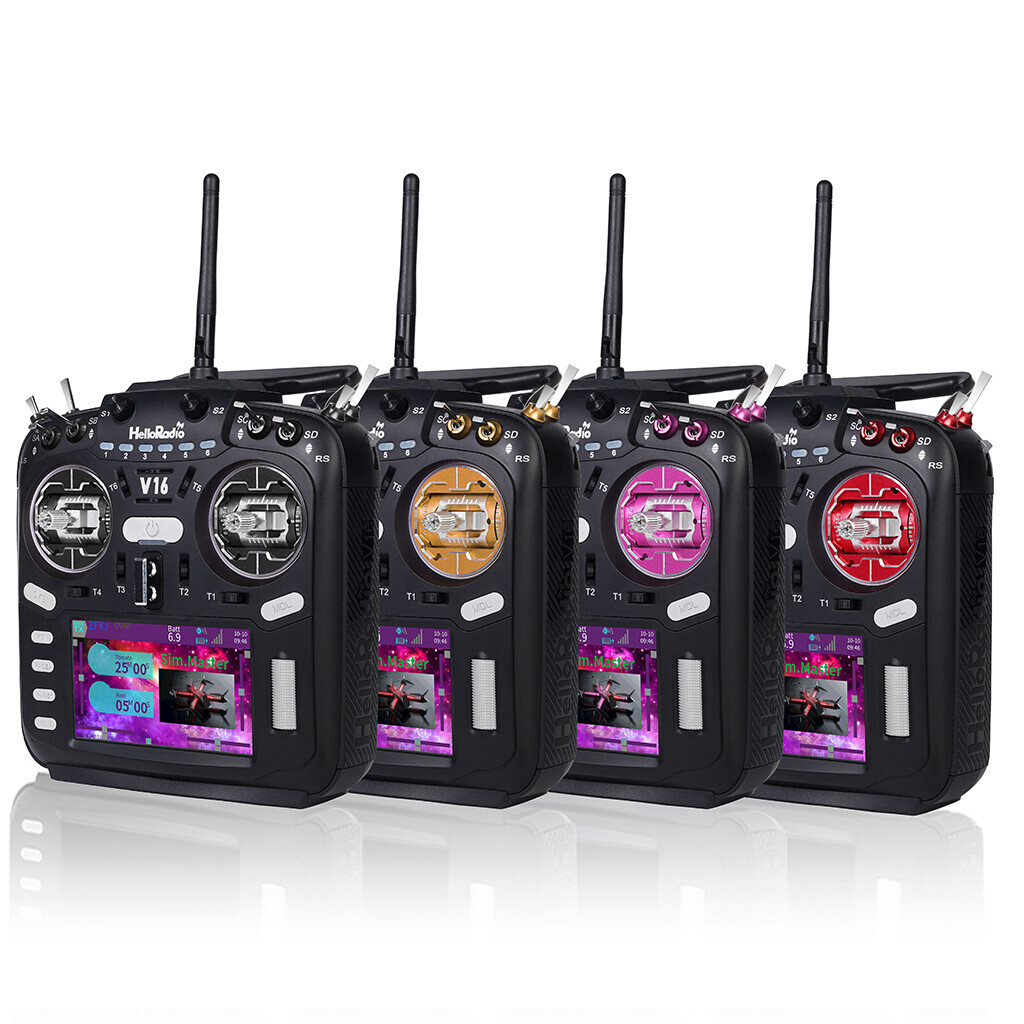 HelloRadio V16 MAX ELRS Multi Protocol Transmitter Remote Control EDGETX OPENTX