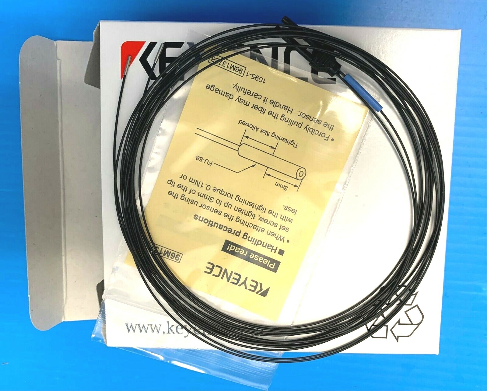 KEYENCE FU-58(2000) FIBER OPTIC SENSOR  *NEW IN BOX* SAME DAY SHIPPING FROM USA