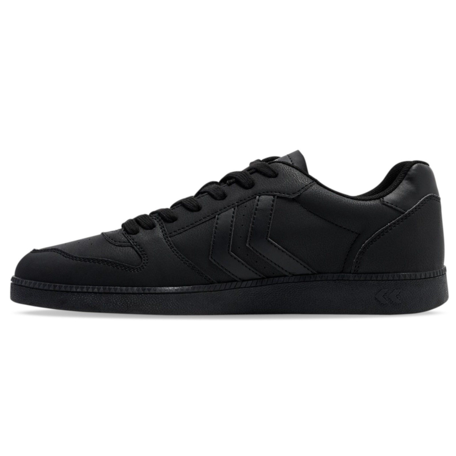 HUMMEL SHOES HANDBALL PERFEKT SN ALL BLACK 42-47 NEW70€ samba liga gk landin low