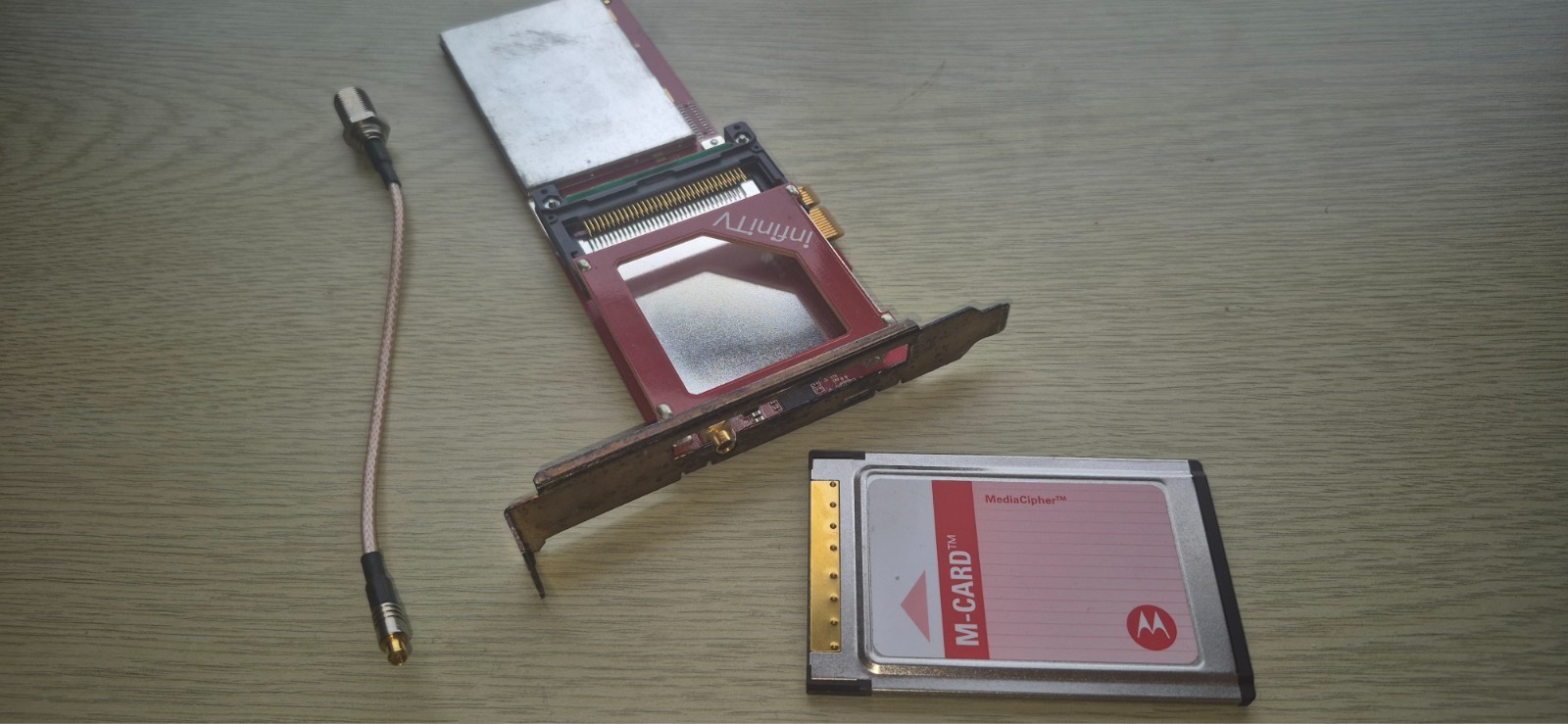 Ceton InfiniTV 4 Cable Card TV Tuner PCIe Adapter