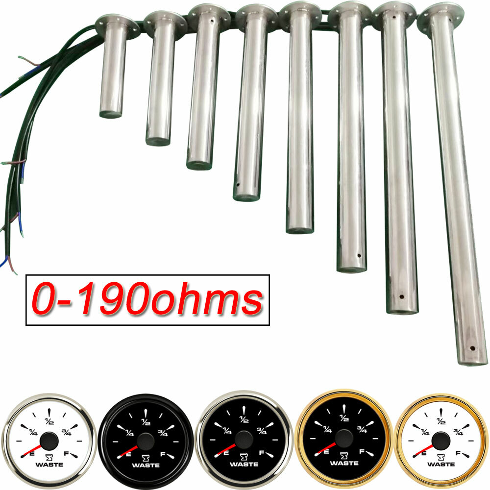 100-1000mm Sewage Level Gauge Sensor For Marine Boat Tank Level Gauge 0-190ohm