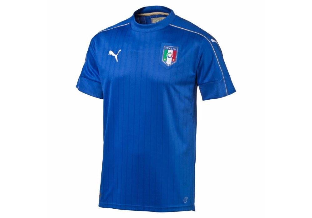 PUMA ITALY MEN'S MEDIUM  HOME STADIUM JERSEY 2015/16 BLUE COLOR