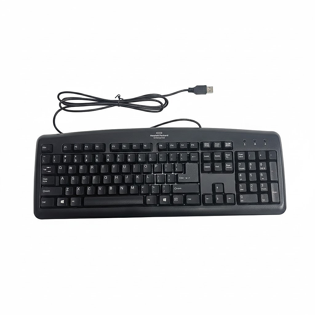 HPe 701429-001 US Keyboard USB Wired Black 434821-007 KU-0325- NEW in box