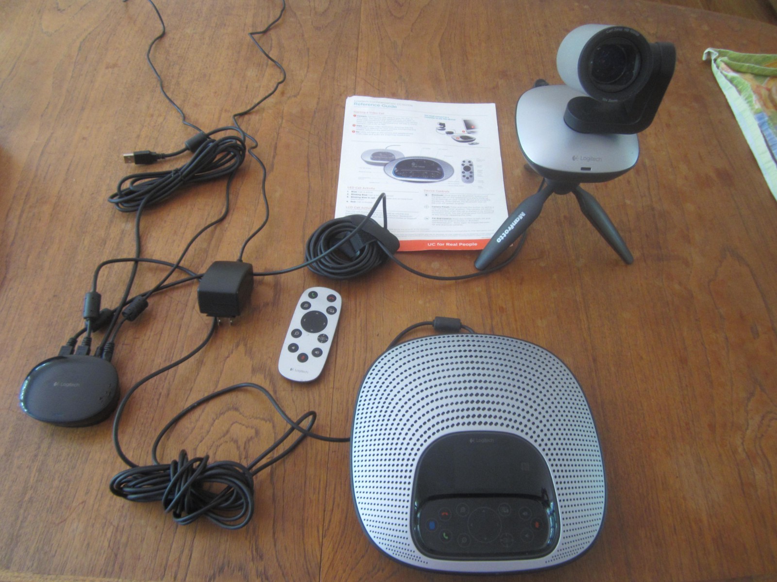 Logitech ConferenceCam cc3000e Group Video Conferencing System - TESTD & WORKS